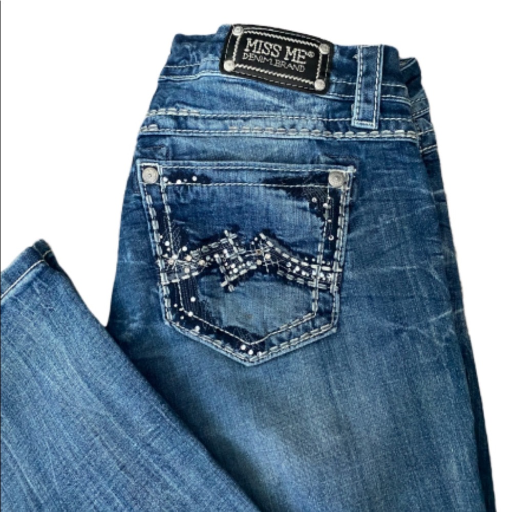 Miss Me Easy Boot Jeans JE1206EX Size 30